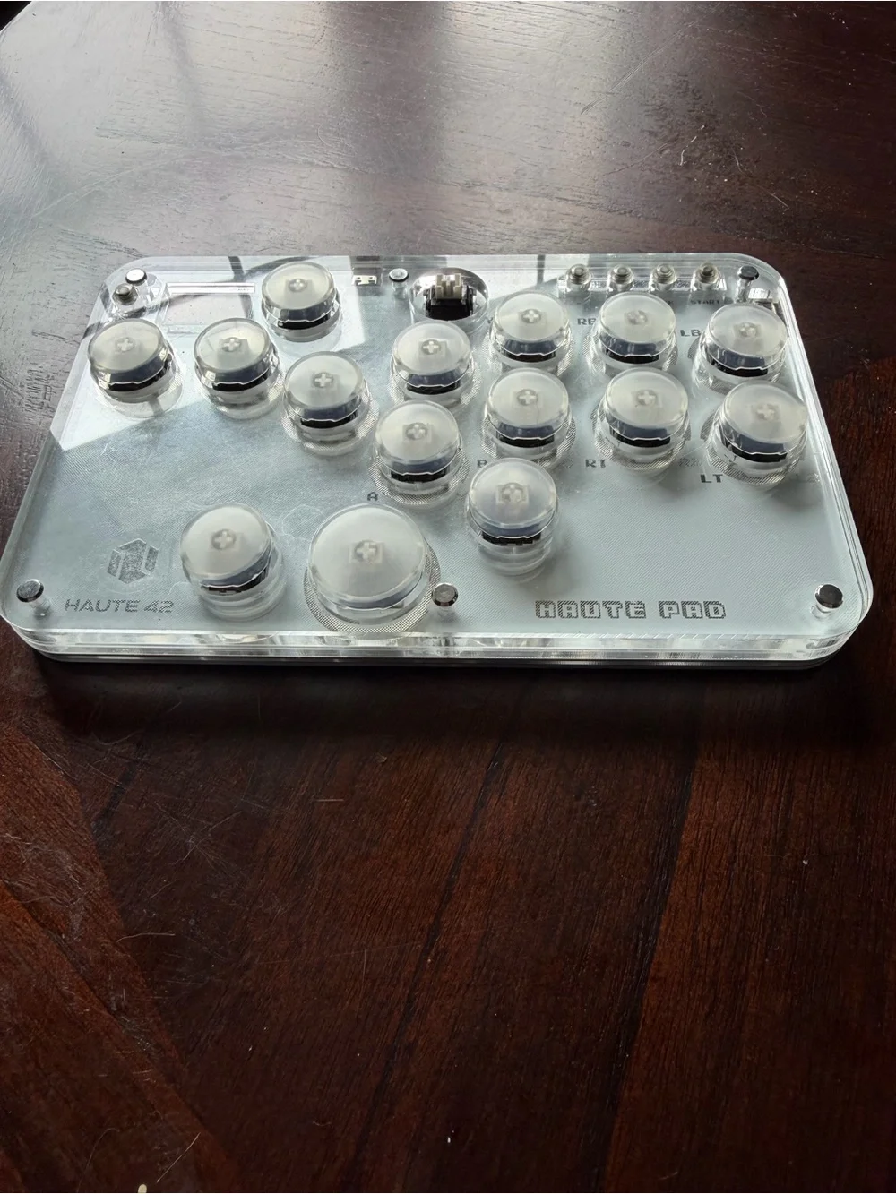NBA Black Arcade-Style Fightstick Controller with Compact Button Layout